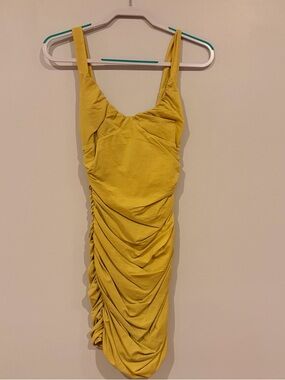 Tiger Mist | Dresses | Tiger Mist Gold Azelma Mini Dress | Poshmark